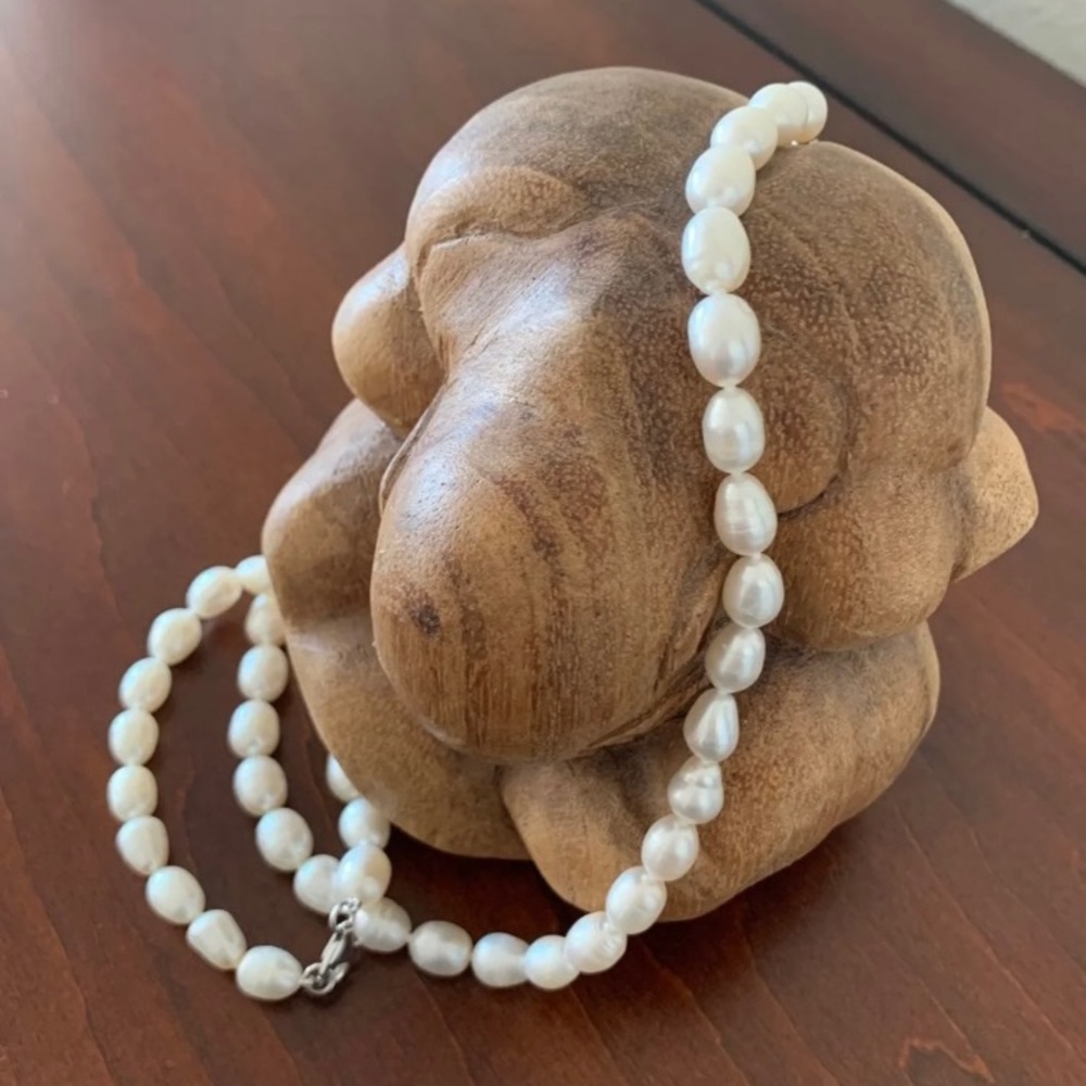 Baroque Pearl Set / Necklace and Bracelet